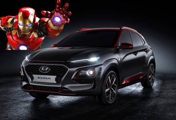 Thú vị Huyndai Kona phiên bản Iron Man