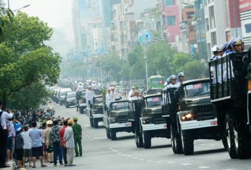 Điểm mặt loạt xe được sử dụng để phục vụ trong Lễ Quốc tang
