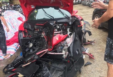 Sửa chữa chiếc siêu xe Ferrari của Tuấn Hưng sẽ tốn hàng chục tỷ đồng?