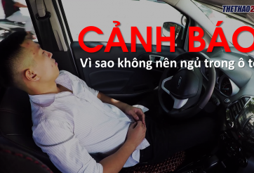 Ngủ trong xe ô tô: Mối nguy hiểm và những lưu ý sống còn