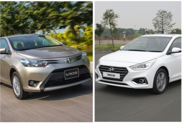 So sánh xe Toyota Vios và Hyundai Accent: Kẻ tám lạng người nửa cân