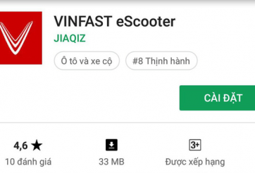 Xe máy điện VinFast Klara có thể kết nối với điện thoại thông minh qua ứng dụng