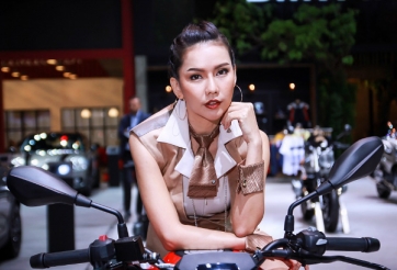 Chùm ảnh: Dàn siêu mẫu nóng bỏng tại triển lãm Moto Expo 2018 Thái Lan
