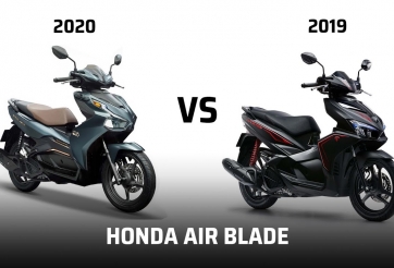 Honda Air Blade 2020 và 2019: Chọn mua xe nào ưng ý hơn? 
