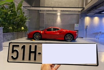 Cường Đô la ra biển cho siêu xe Ferrari F8 Tributo gần 30 tỷ