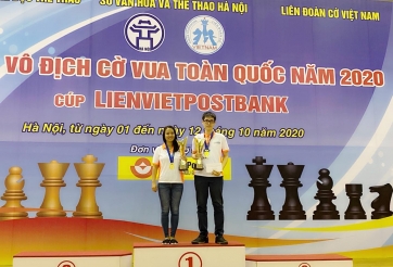 Kết thúc Giải Cờ vua VĐQG: Chào đón hai nhà tân vô địch
