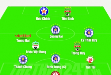 Đội hình tuổi Sửu của bóng đá Việt Nam: Bùi Tiến Dũng bắt chính