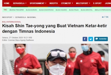 Báo Indo: 'Bóng đá Việt Nam sẽ phải khiếp sợ U19 Indonesia'