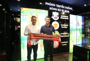 CHÍNH THỨC: Cựu sao U23 Việt Nam tái ngộ thầy cũ ở TP.HCM