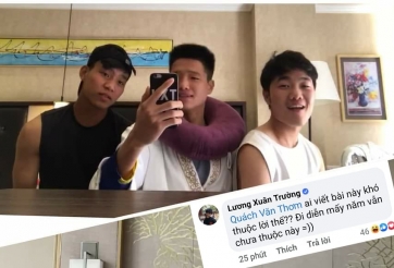 VIDEO: Xuân Trường 'đi diễn' hai năm vẫn quên lời