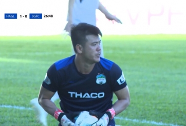 VIDEO: 5 pha cứu thua xuất thần của hàng thủ Hoàng Anh Gia Lai ở V.League 2020