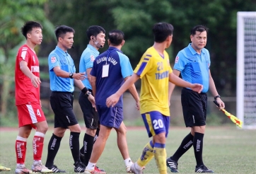 Bị loại phút chót, U21 CAND phản ứng gay gắt với trọng tài