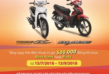Trên từng cây số - xe số Honda