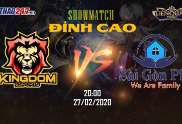 Sài Gòn Phố vs KingDom Esports: Đại chiến Liên Quân Mobile