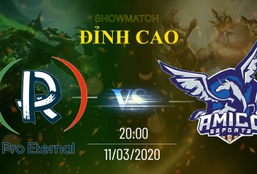 Pro Eternal vs Amico Esports: Những trận chiến nảy lửa