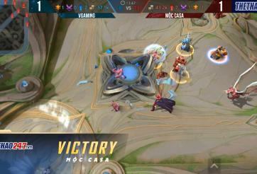 Mộc.Ccasa phục thù thành công V Gaming sau những trận đấu nghẹt thở