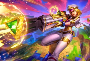 Hướng dẫn chơi Caitlyn: Leo xếp hạng nhanh chóng cùng cảnh sát trưởng Piltover