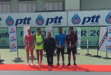 Văn Phương lên ngôi vô địch tại giải quần vợt trẻ Thái Lan