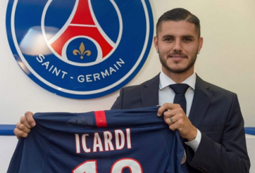 Icardi chính thức cập bến PSG
