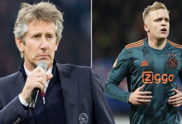 Van de Beek được so sánh với huyền thoại MU