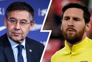 Chủ tịch Barca phá vỡ sự im lặng sau lùm xùm với Messi