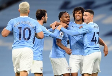 Man City thắng nghẹt thở trong ngày Aguero trở lại