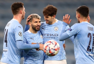Man City đại thắng trong ngày Aguero ghi bàn trở lại