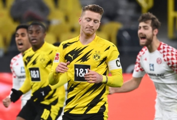 Dortmund bị cầm chân bởi đội bóng áp chót trên BXH