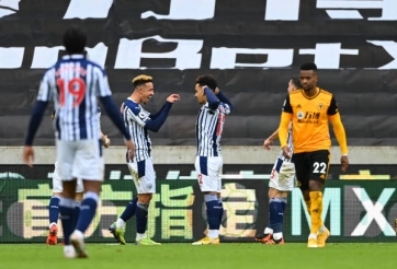 Wolverhampton gục ngã trước đội bóng áp chót trên BXH