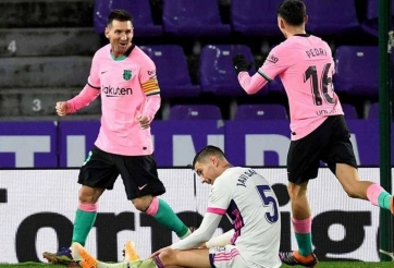 Messi tỏa sáng, Barcelona thẳng tiến vào vòng trong cúp Nhà vua Tây Ban Nha