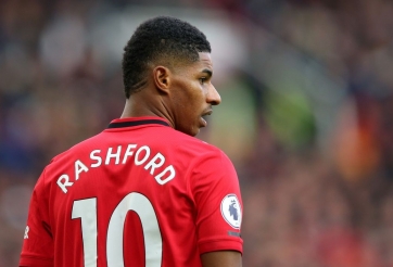 Marcus Rashford chính thức vượt qua 'vị vua của MU'
