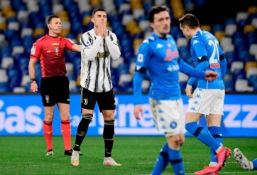 Juventus nhận trái đắng trước Napoli