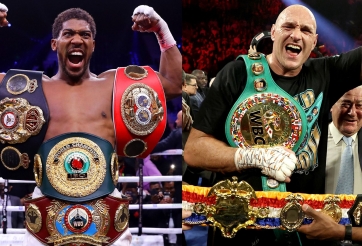 Tyson Fury và Anthony Joshua sắp phá kỷ lục thế giới với 2 trận tranh đai