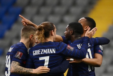 Pháp dễ dàng đánh bại Kazakhstan với thế trận áp đảo