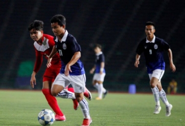 Kết quả U19 Brunei 0 - 5 U19 Campuchia: Áp đảo toàn diện