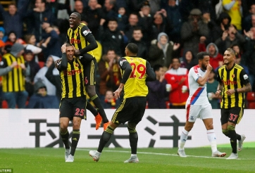 Hạ gục Crystal Palace, Watford nối dài thành tích toàn thắng ở NHA