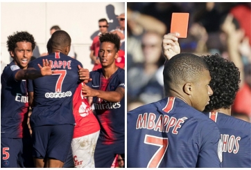 Nổi nóng đánh người, Mbappe nhận án phạt cực nặng