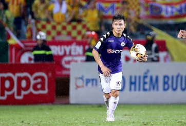 Quang Hải chơi mờ nhạt, Hà Nội giành điểm khó nhọc trước Khánh Hòa