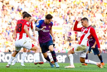 Thi đấu xuất sắc, Messi cũng không thể giúp Barca giành 3 điểm trên sân nhà