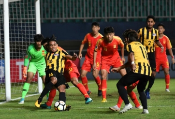 Hàng công bế tắc, Malaysia thất bại toàn diện trước Trung Quốc