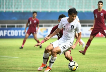 VIDEO: Siêu phẩm đá phạt góp phần đưa Hàn Quốc vào chung kết U19 châu Á