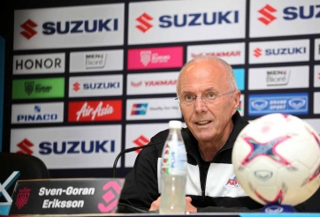 HLV Eriksson: Việt Nam đang là đội bóng mạnh nhất thời điểm này