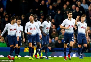 Ngược dòng ấn tượng, Tottenham hủy diệt Everton ngay tại Goodison Park