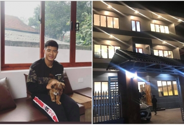 Sau Asian Cup, Đức Chinh xây nhà 3 tầng tặng người thân