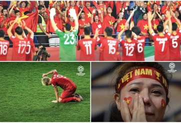Việt Nam để lại 3 trong 10 khoảnh khắc đẹp nhất vòng tứ kết Asian Cup