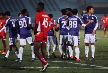 Bảng xếp hạng AFC Cup: Tự hào Hà Nội và Bình Dương