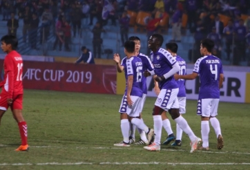 Hà Nội thắng 10-0 Nagaworld ở trận mở màn AFC Cup