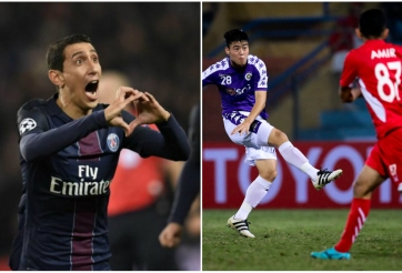Di Maria 'thích' siêu phẩm của Duy Mạnh ở AFC Cup