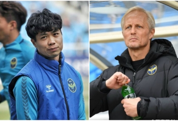 HLV Incheon có thể sử dụng Công Phượng cuối tuần này