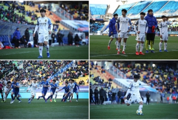 Công Phượng 'đẹp rực rỡ' dưới ống kính PV trong trận đấu của Incheon